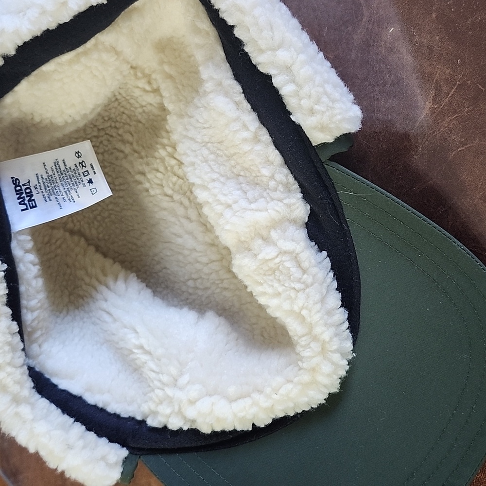 LANDS' END NEW L/XL Beautiful Green Color New - Picture 2 of 5